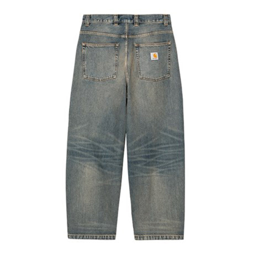 Carhartt WIP - Pantalon Brandon - Bleu Worn used wash