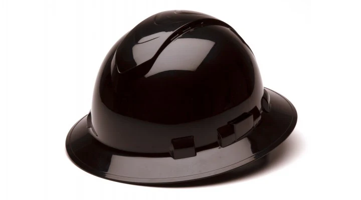 Pyramex Ridgeline Full Brim Hard Hat Vented - KTF Painting Interior Exterior