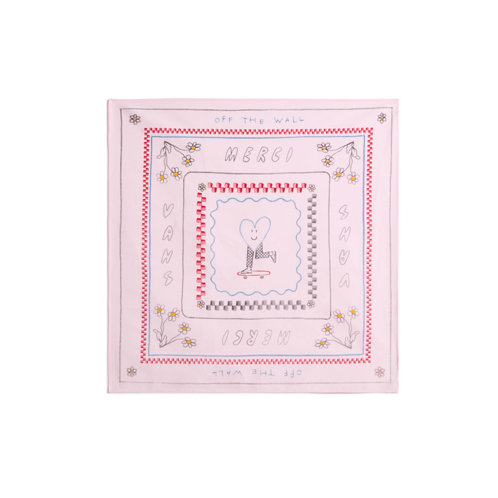 Vans x Merci - Bandana Elegance Du Desordre  - Rose