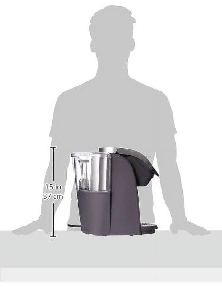 Keurig K250 Coffee Maker, Single Serve K-Cup Pod Coffee Brewer, With Strength Control, Plum Gray