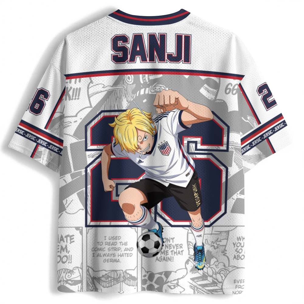 One Piece Anime Football Jersey