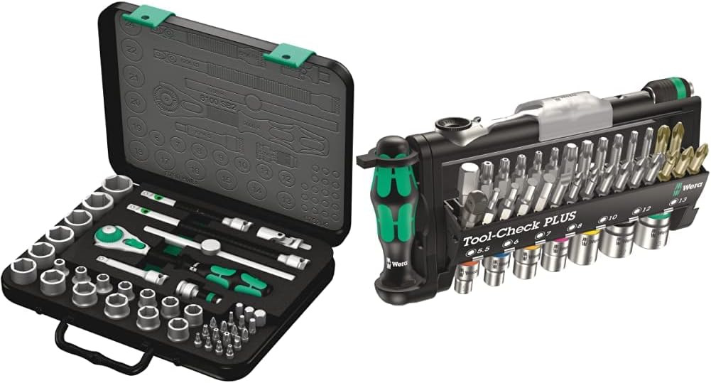 5003594001 8100 SB 2 Zyklop 3/8" Metric Ratchet Set ( Piece of 43)