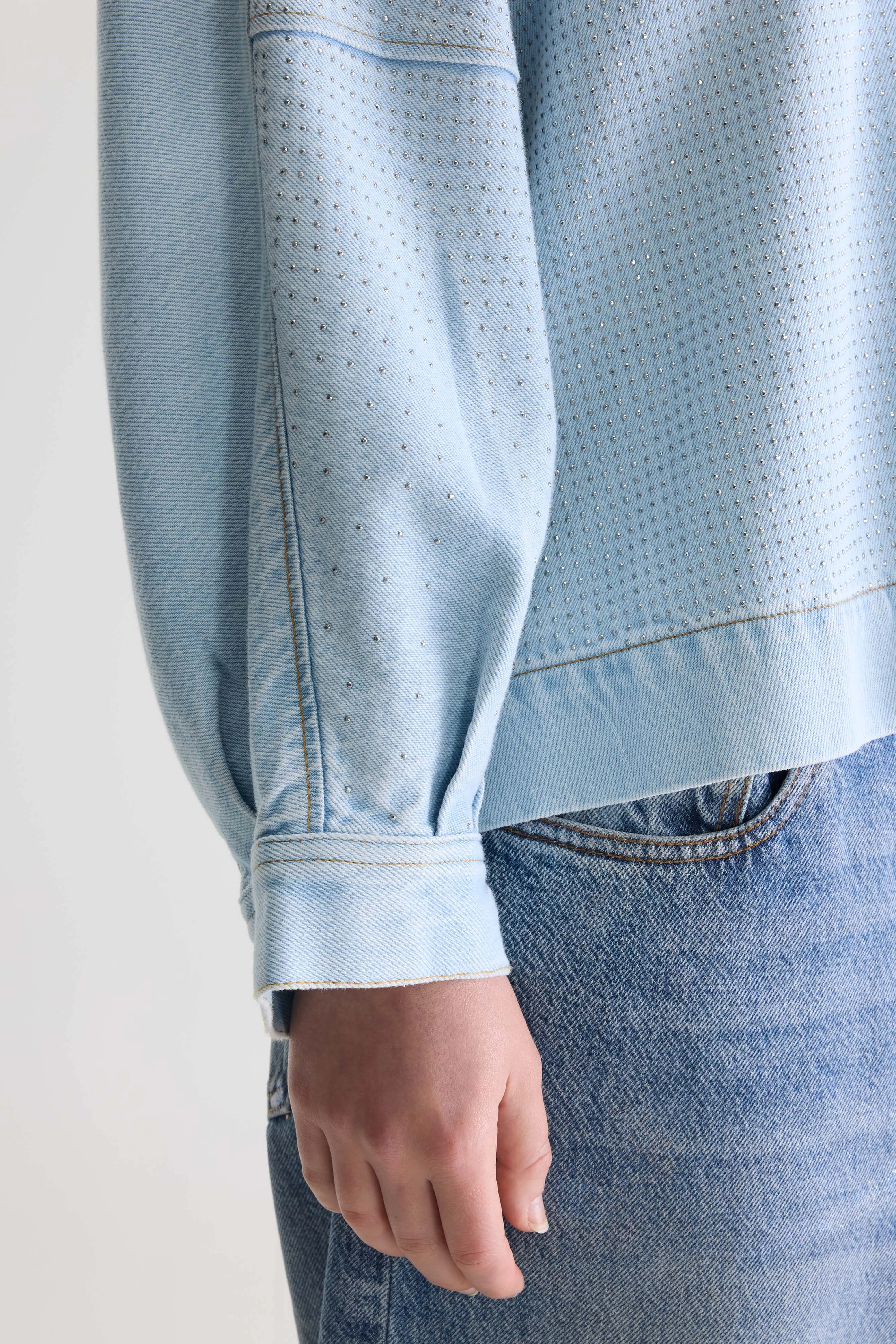 Bellerose Pinda denim blouse (261 / W / BLEACH)