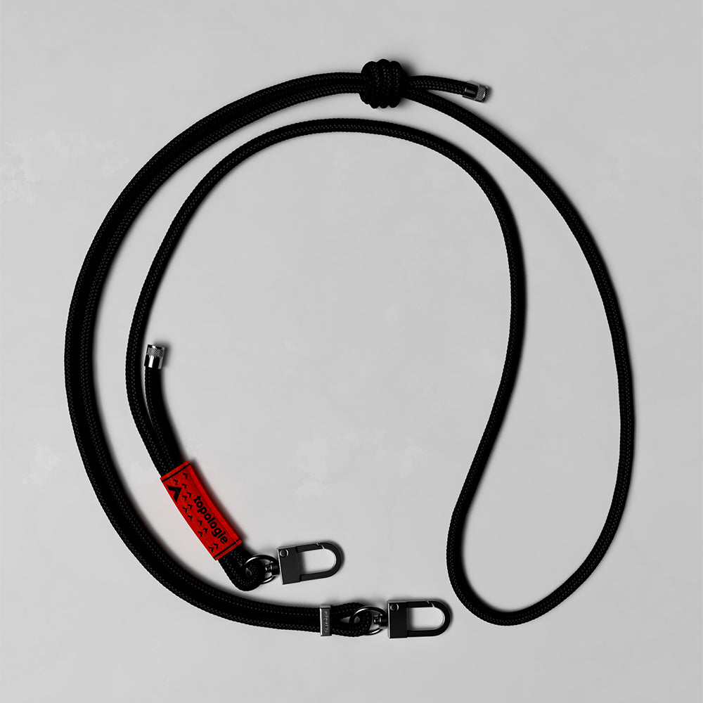Topologie - Cordon 6.0mm - Noir Solid