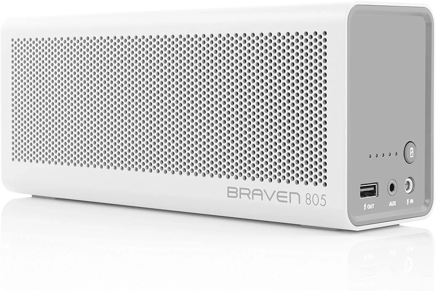 Braven 805 Portable Wireless Bluetooth Speaker - 18 Hour Playtime, 4400 mAh Power Bank - Image 5 Braven 805 Portable Wireless Bluetooth Speaker - 18 Hour Playtime, 4400 mAh Power Bank - Image 5