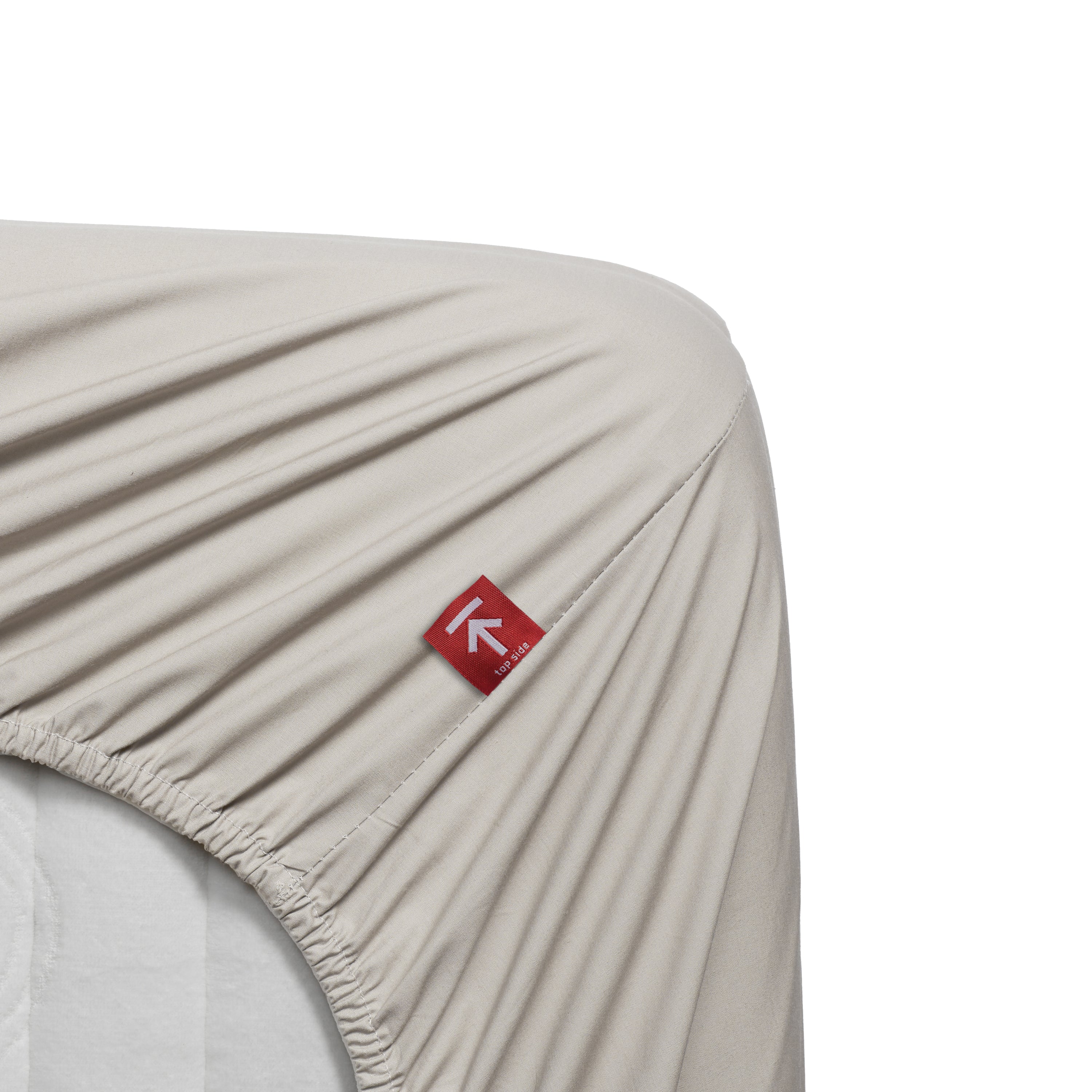 Beddinghouse Percale katoen - Hoeslaken - 140x200 - Naturel