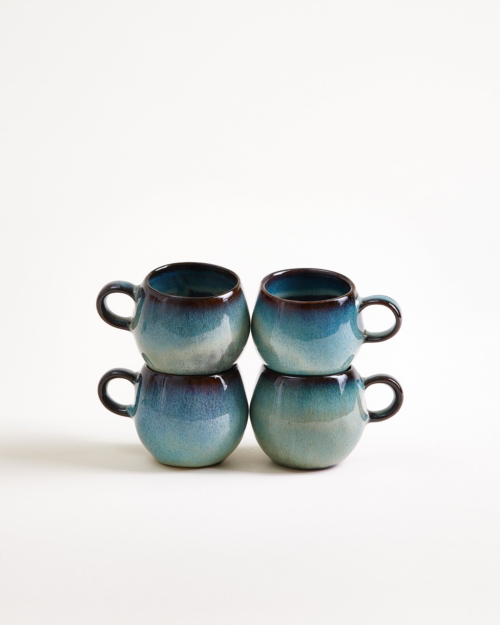 Madeira Espressotasse grünblau 4er-Set