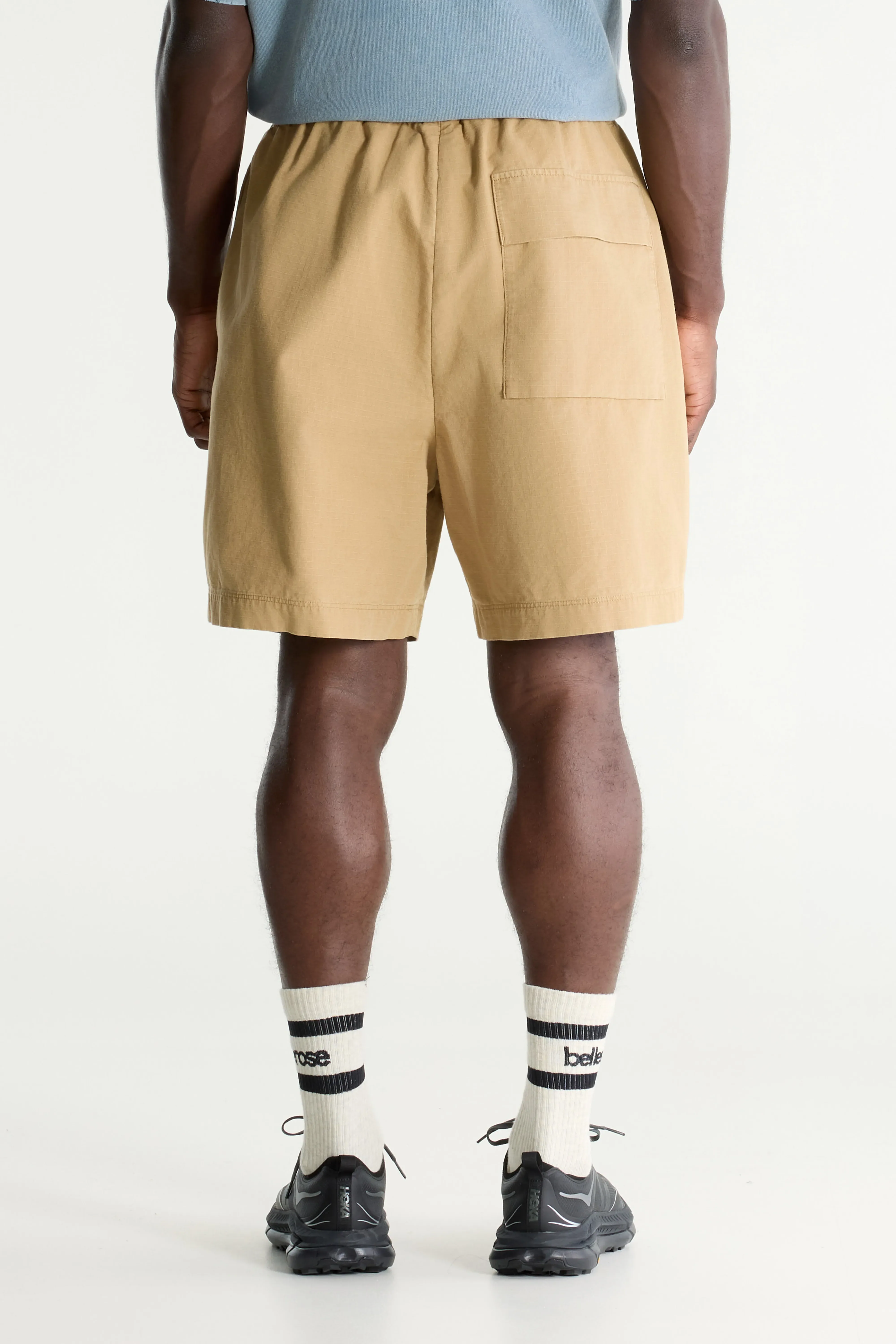 Bellerose Flank wide shorts (261 / M / CLAY)