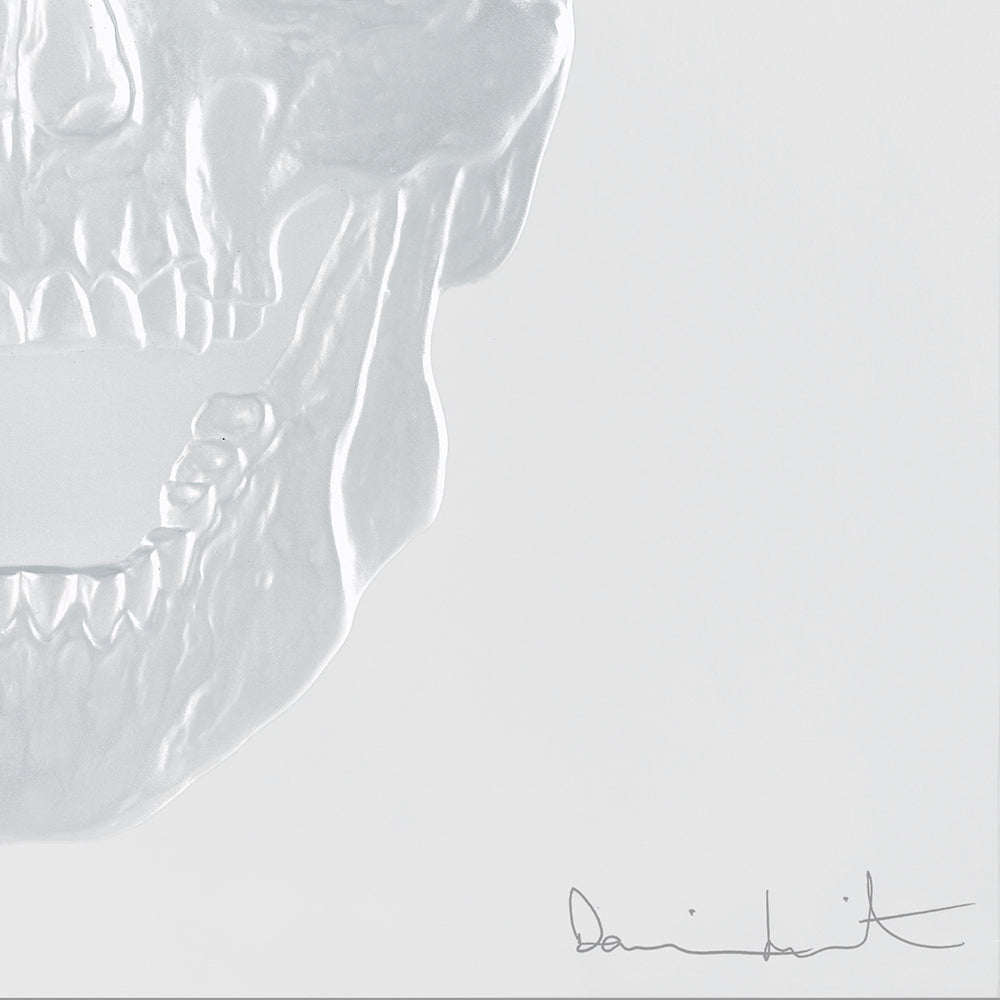ETERNAL MEMENTO DAMIEN HIRST & LALIQUE 2017 - CRISTAL INCOLORE, TAMPONNÉ PLATINE