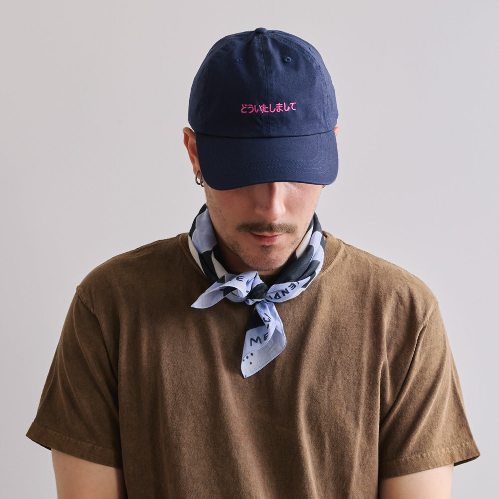 Merci - Casquette Douitashimashite - Marine