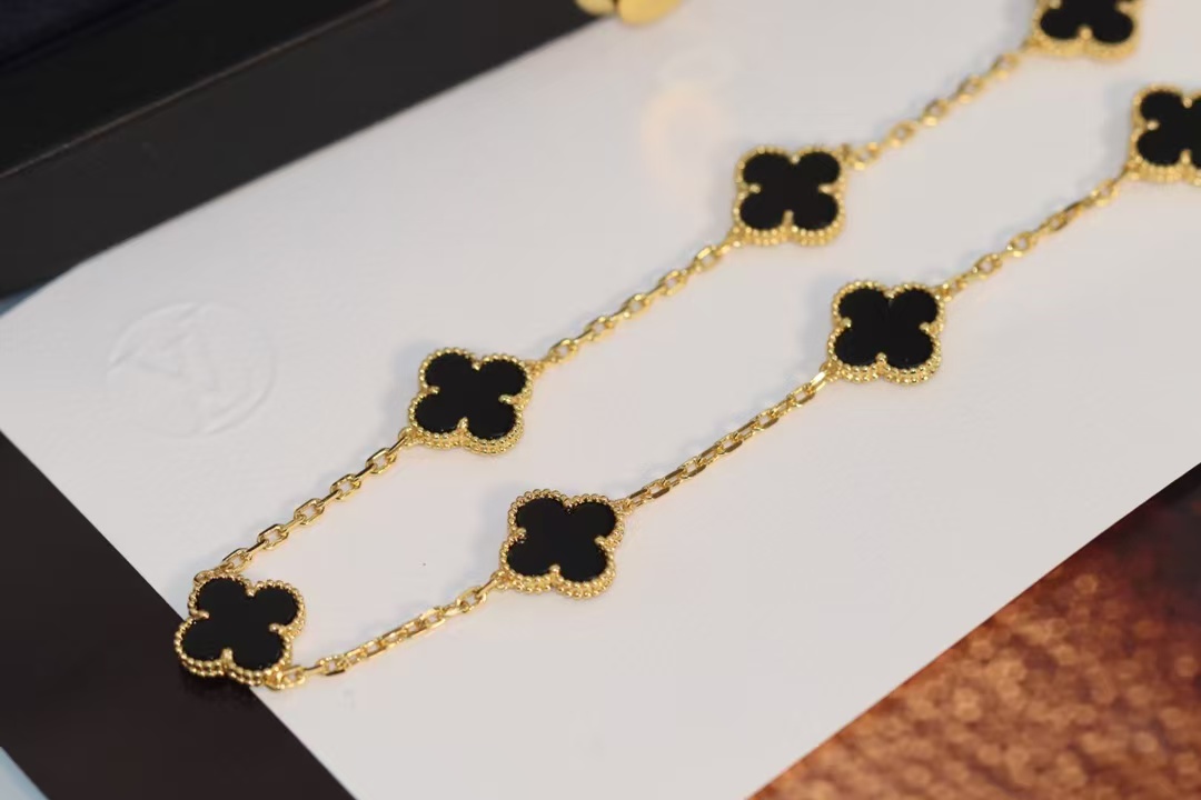 VCA Vintage Alhambra Necklace, 10 Motifs - Original Replica Club