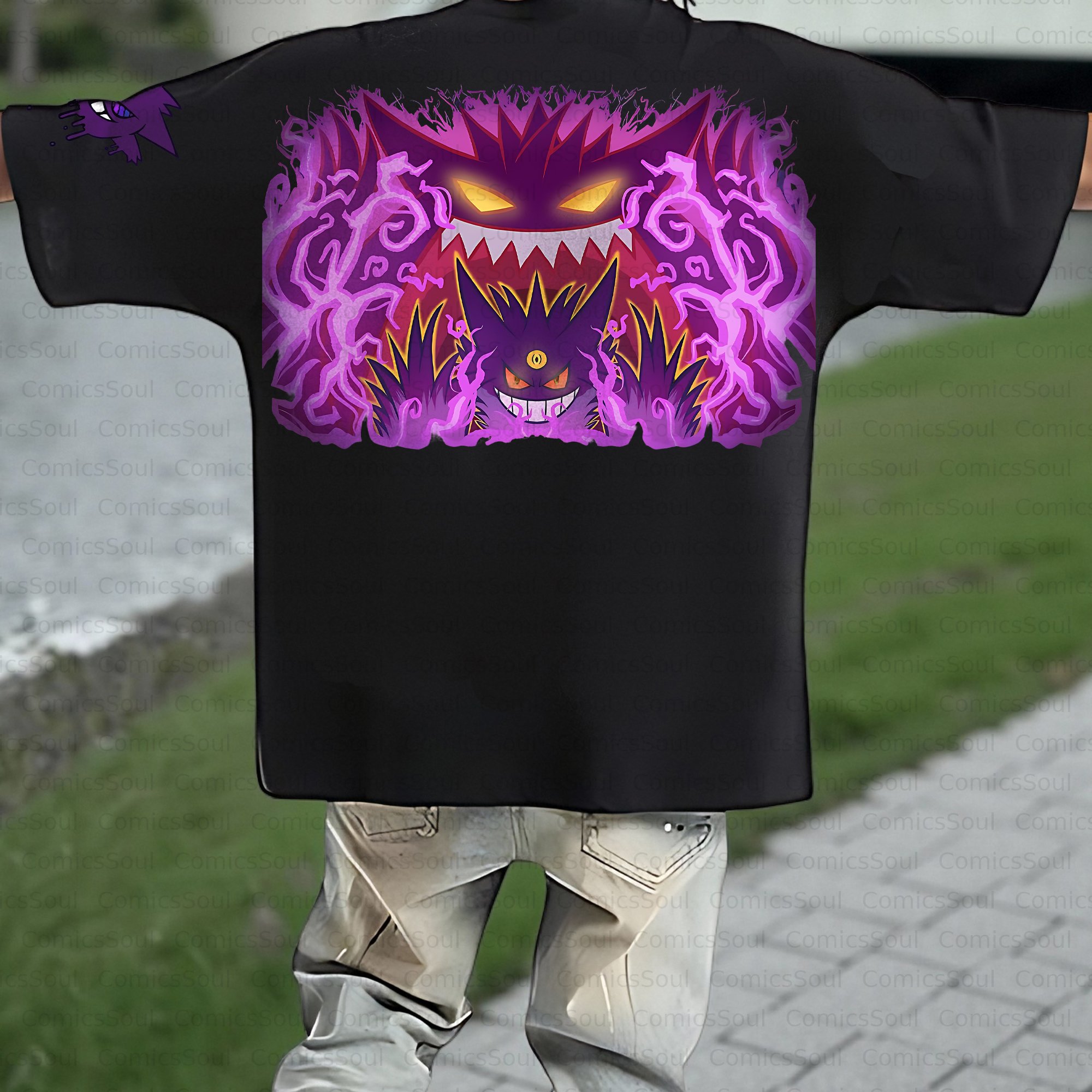 Unisex Anime Inspired Vintage T-Shirt