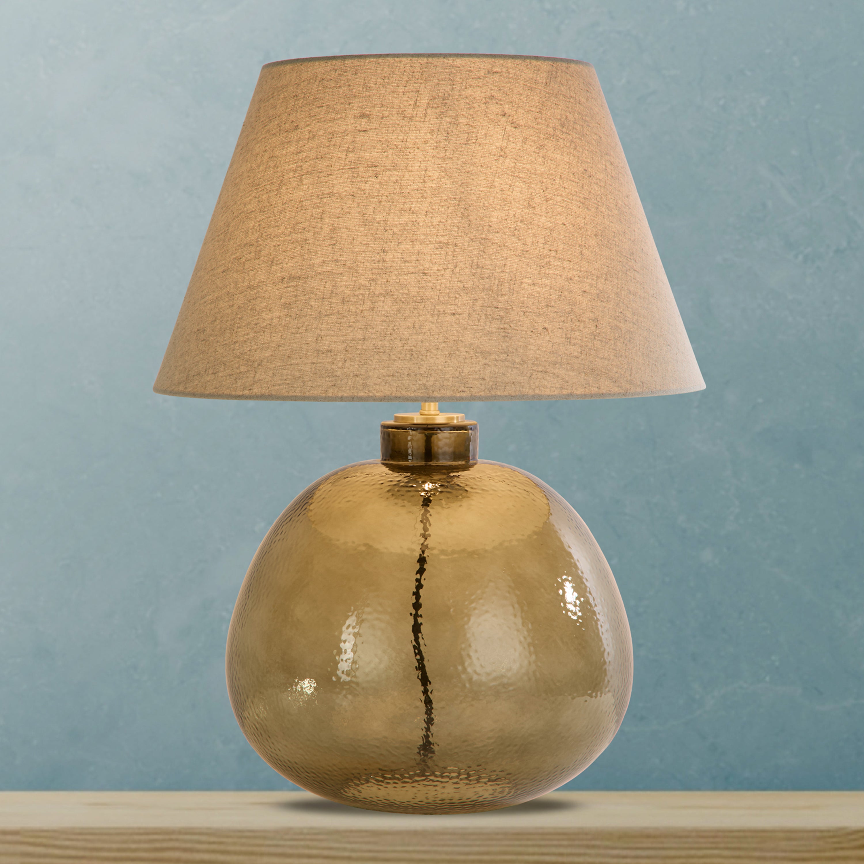 Searchlight Devon Tafellamp - Champagne