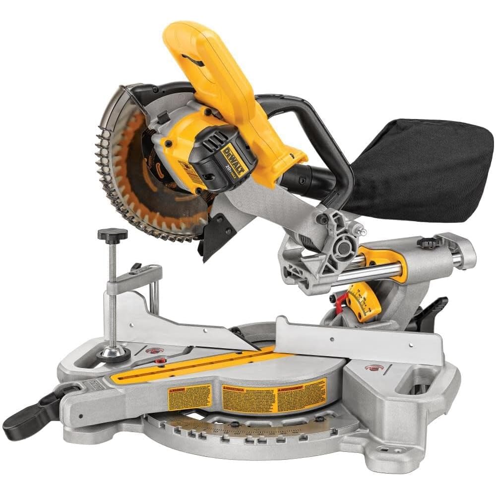 DEWALT 20V MAX 7-1/4-Inch Cordless Sliding Miter Saw, Tool Only - DCS361B