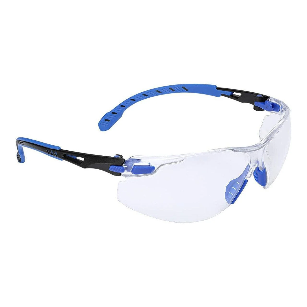 3M Solus Safety Glasses Blue with Foam Kit and Clear Anti-Fog Lens - KTF Painting Interior Exterior
