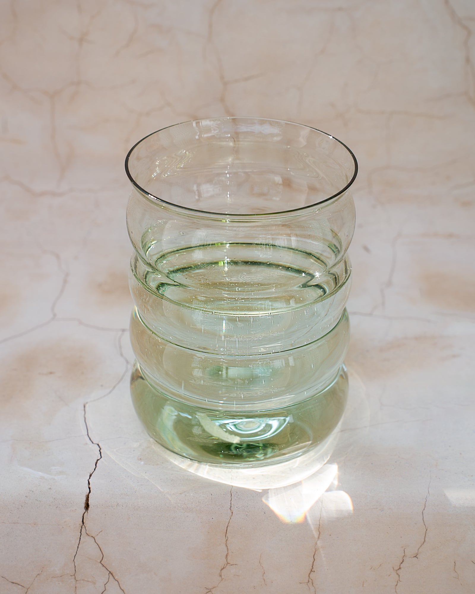 Joia Glas groß bubble smaragd
