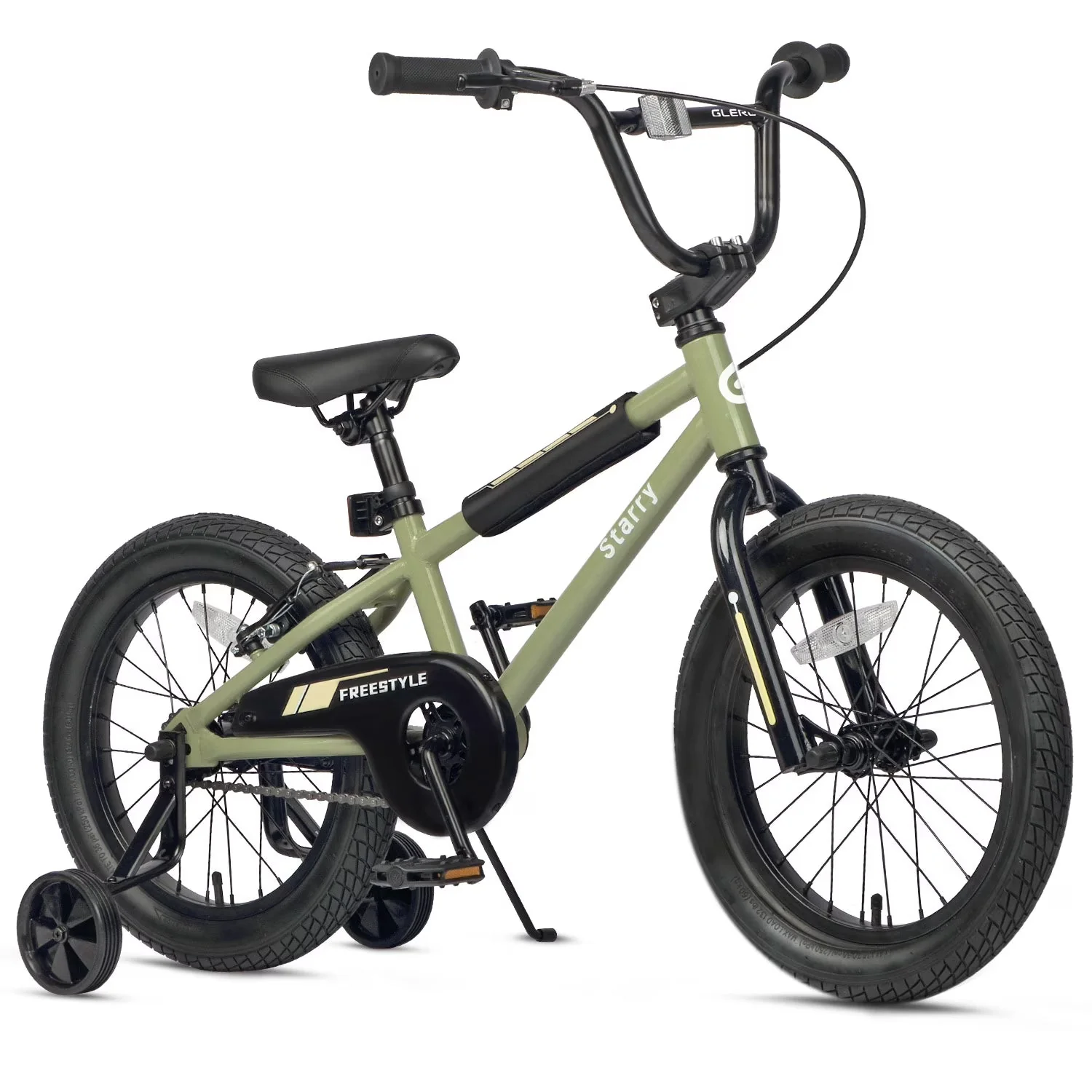 Glerc Kids BMX Style Bicycle 14 Inch Blue With Training Wheels And Coaster Brake - Image 6 Glerc Kids BMX Style Bicycle 14 Inch Blue With Training Wheels And Coaster Brake - Image 6