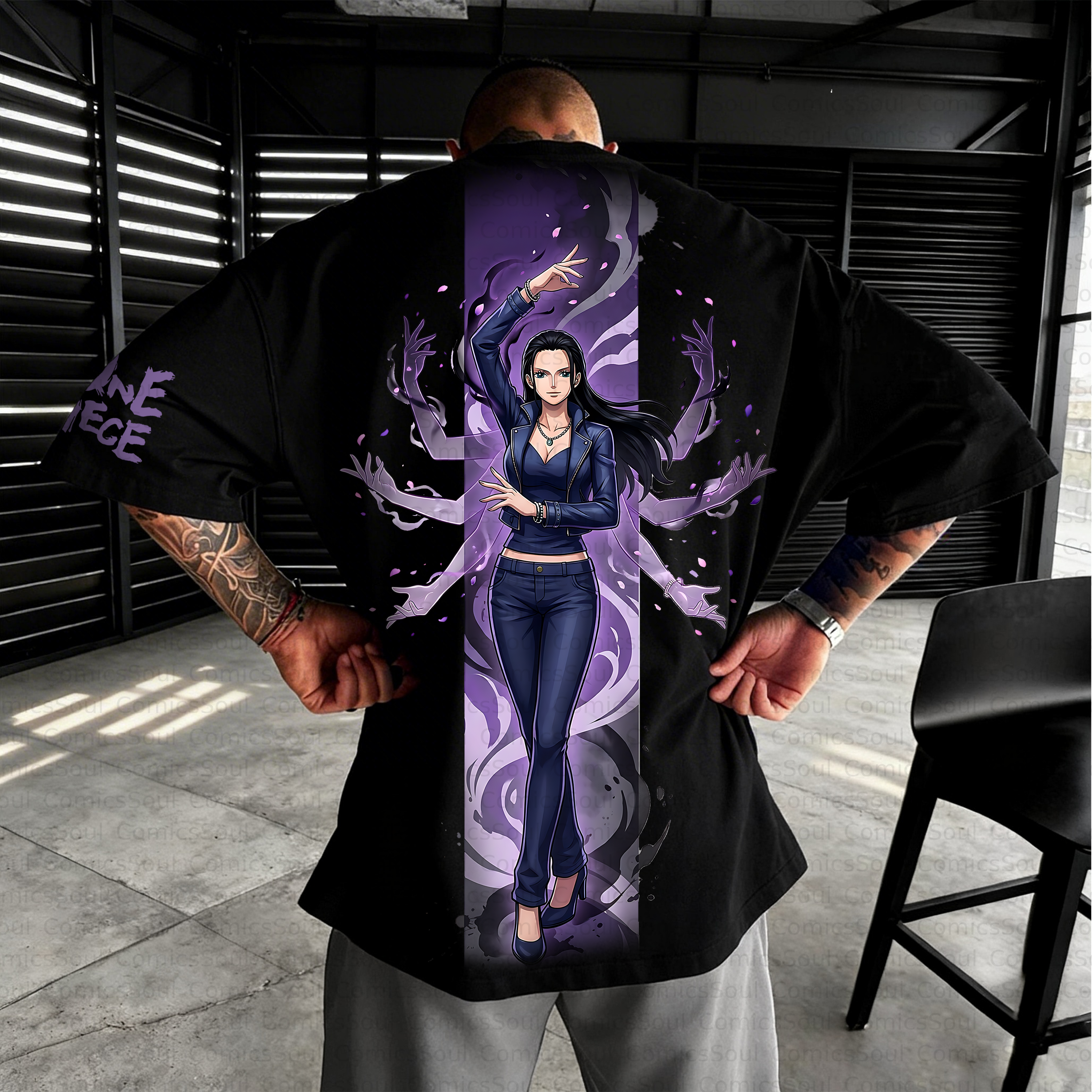 Unisex Anime Inspired Vintage T-Shirt