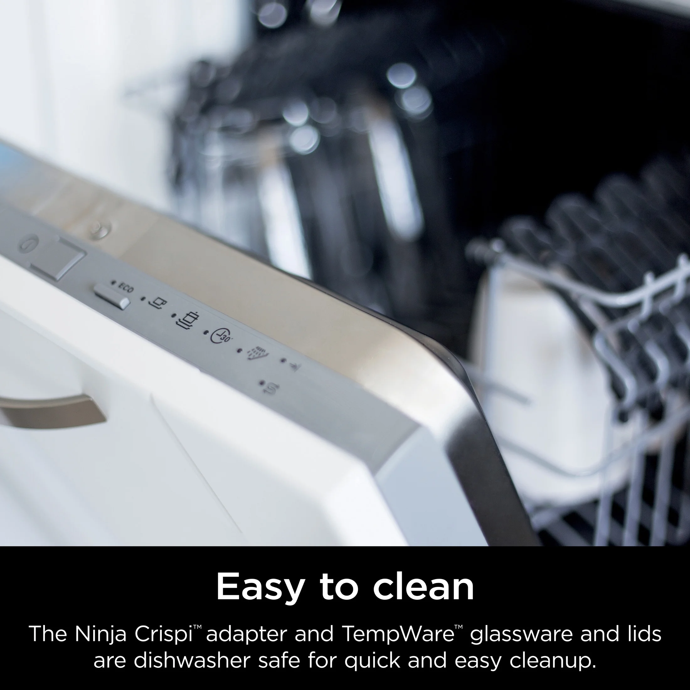 Ninja Crispi 3-in-1 Portable Glass Air Fryer Cooking System, 1500W, 4-Qt & 5-Cup TempWare Glass Containers with Storage Lids, Microwave, Freezer & Dishwasher Safe, White, FN100WH - Image 49