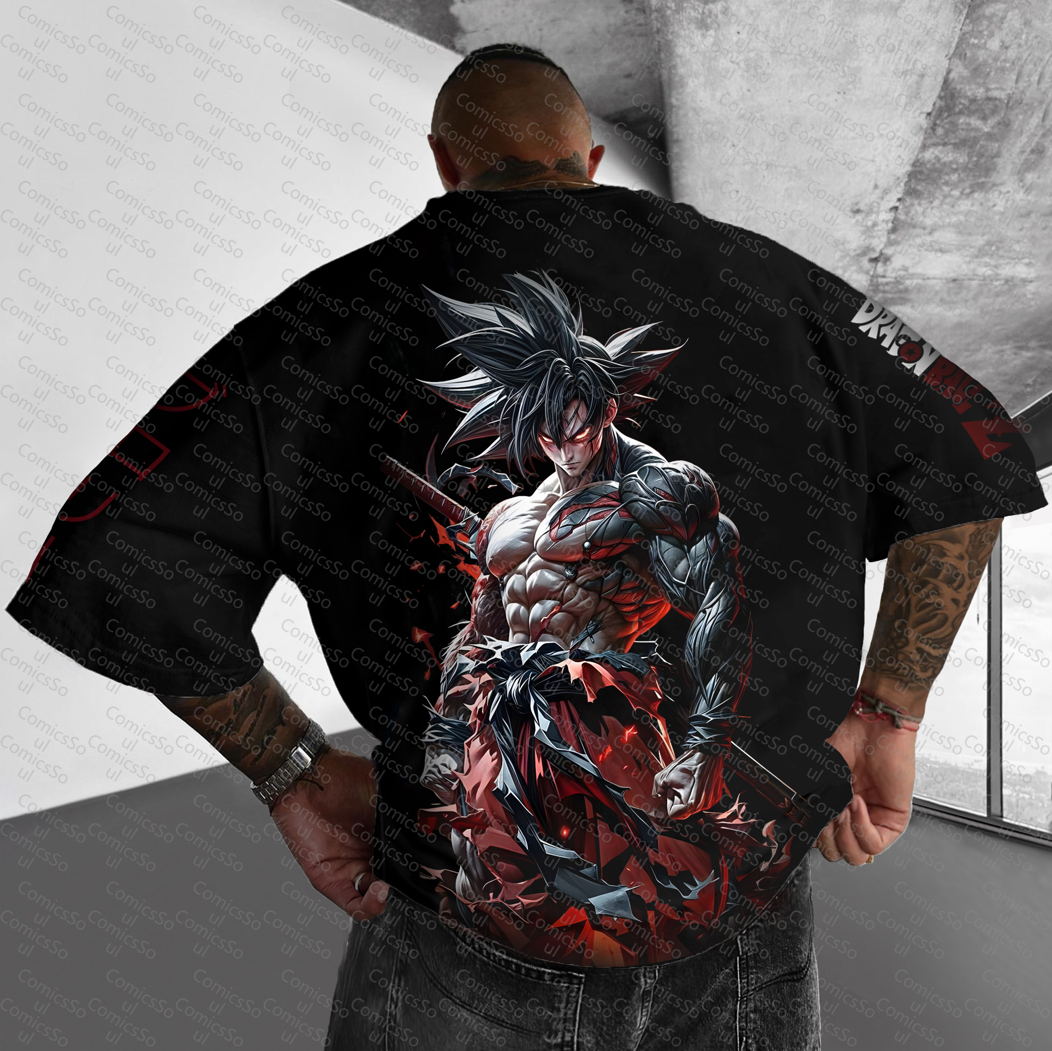 Unisex   Anime Inspired Vintage T-Shirt