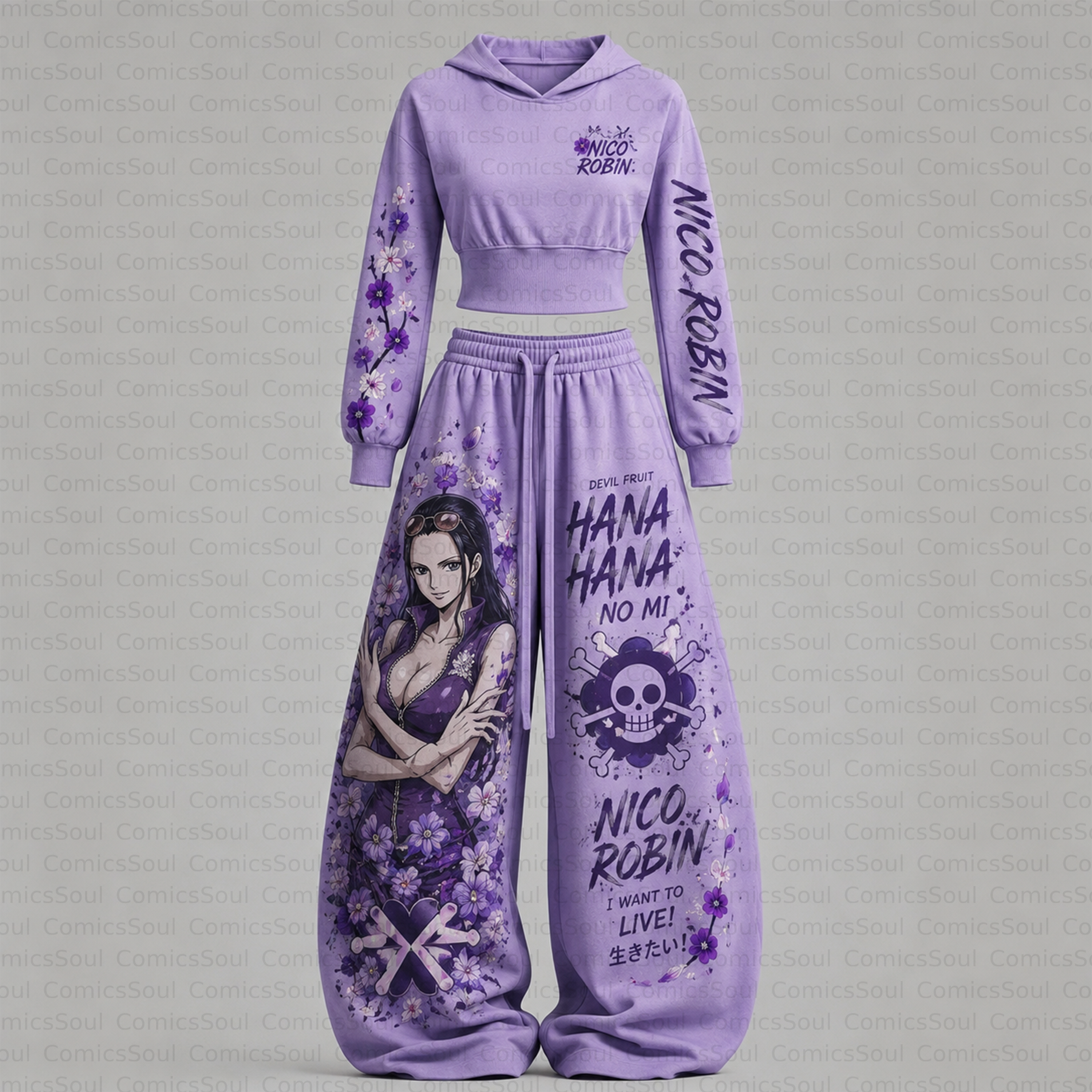 One Piece Hoodie & Pants Two Piece Tracksuit Set 3051007 TeeThreads Sustain the Scene with Custom Apparel