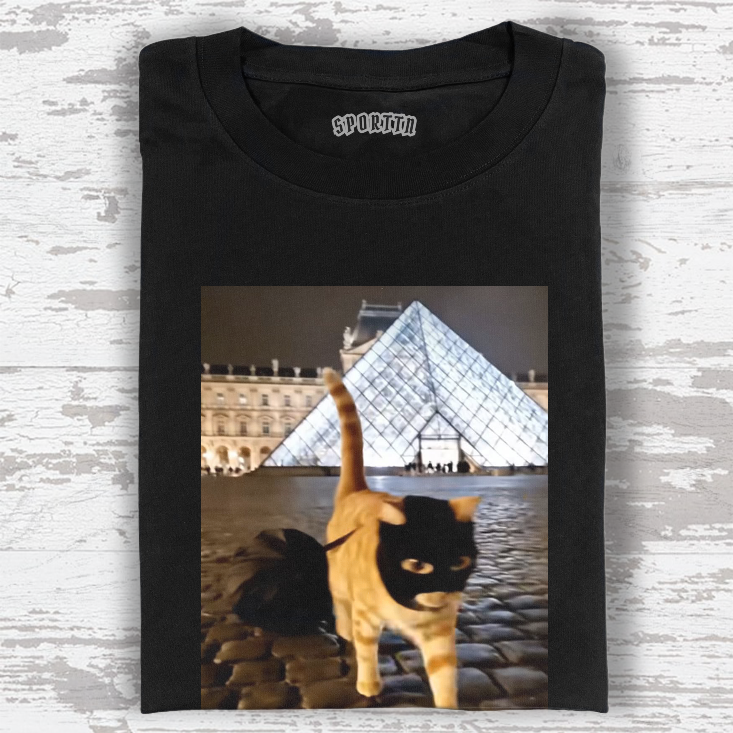 FUNNY CATS TEE
