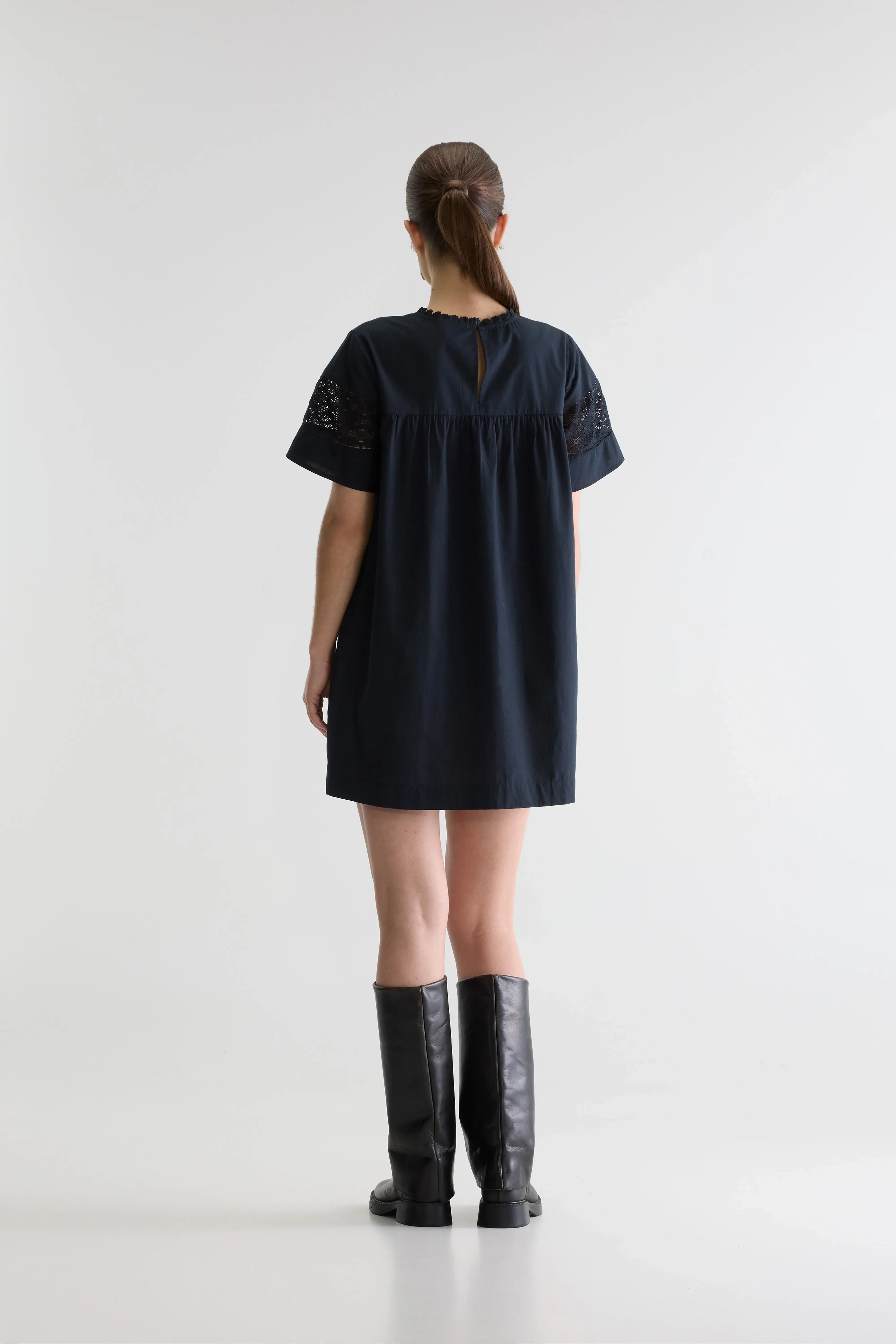 Bellerose Delhi babydoll dress (261 / W / METEORITE)