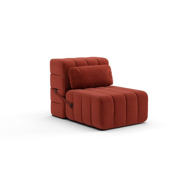 Curt kussen 60x30 - Dama - 0058 (Rood)