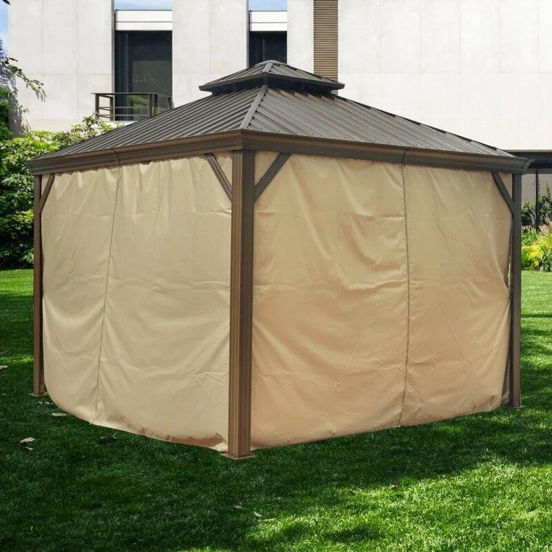 Alexander 12 Ft. W X 12 Ft. D Aluminum Patio Gazebo