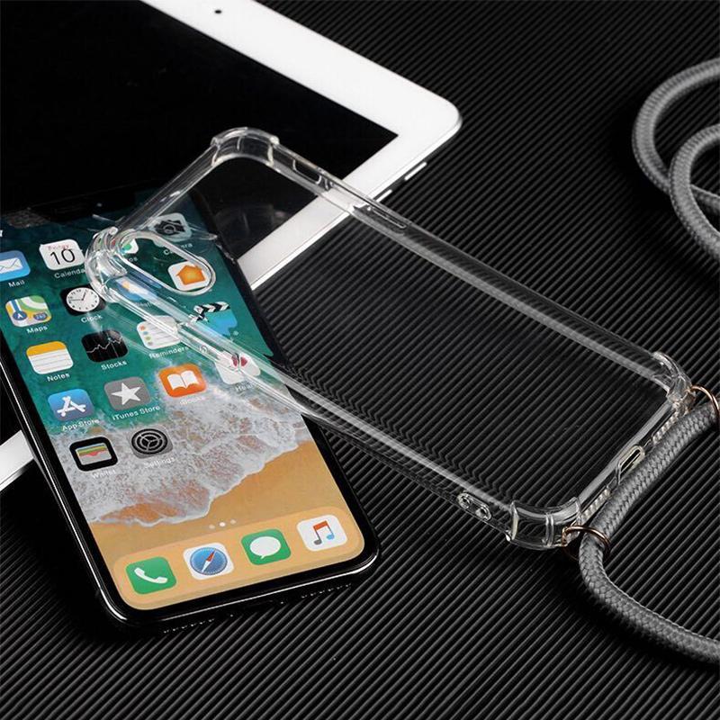 Necklace Rope Anti-Fall Case For iPhone 6 6S 7 8 X XS MAX XR