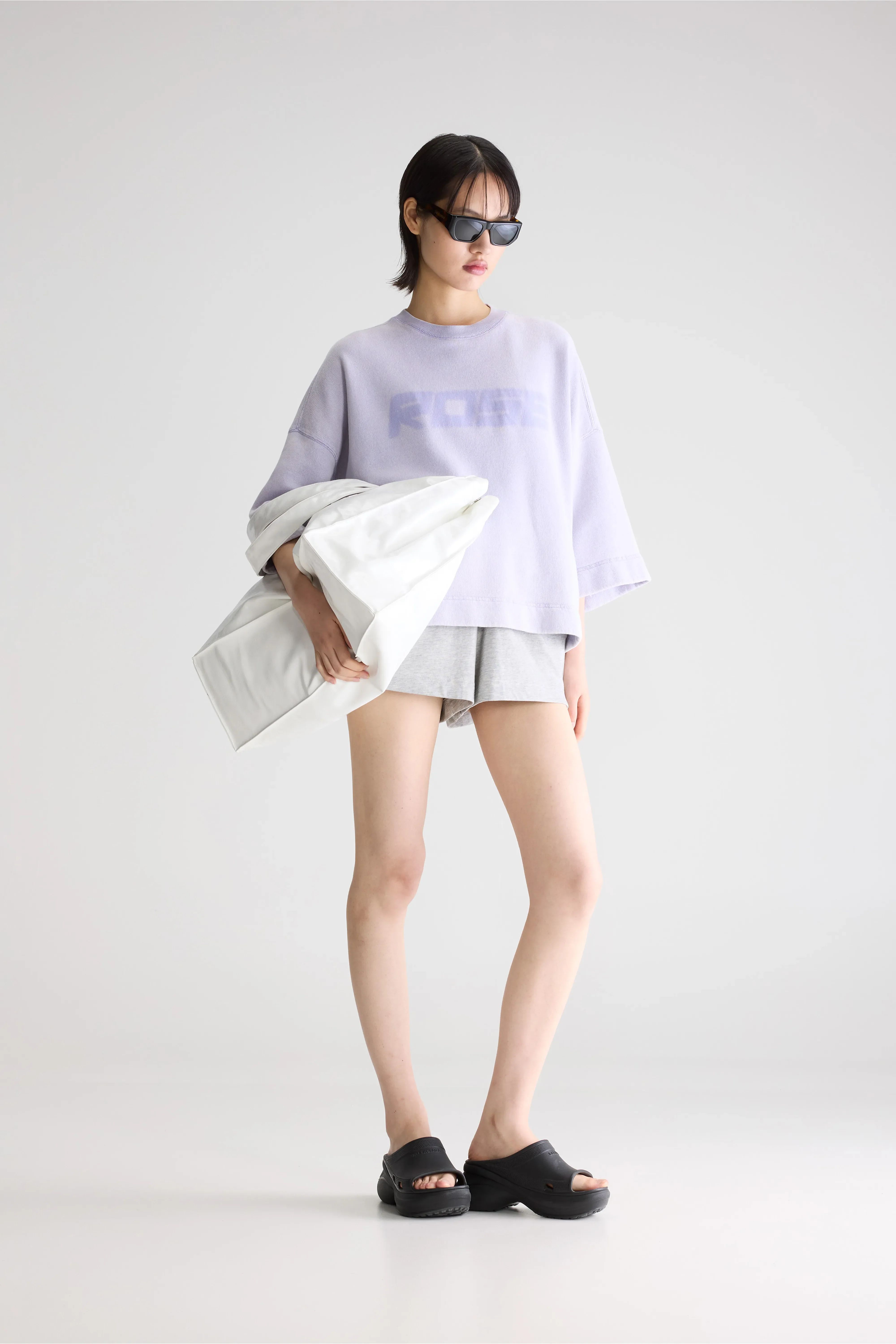 Bellerose Farlol short-sleeve sweatshirt  (261 / W / IRIS)