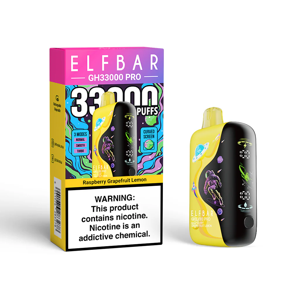 ELFBAR GH33000 PRO újratölthető eldobható e-cigaretta (minden íz)
