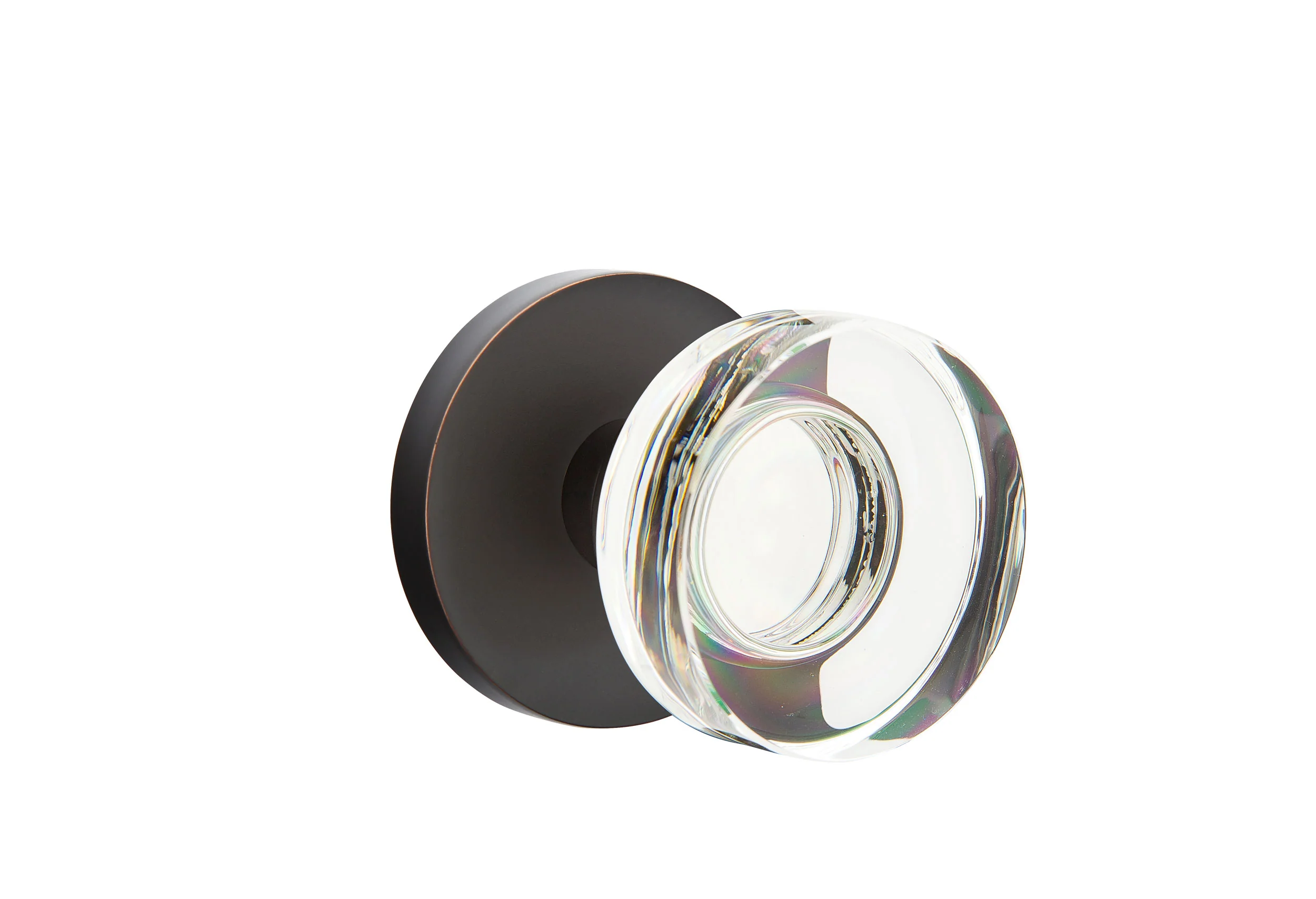 Modern Disc Glass Knob - KTF Painting Interior Exterior