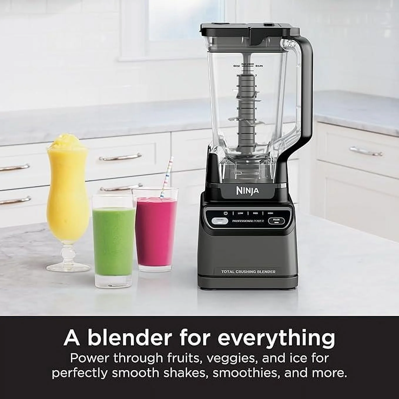 Ninja Professional Blender 2.0, 1200 Watts. Dark Grey - Image 2