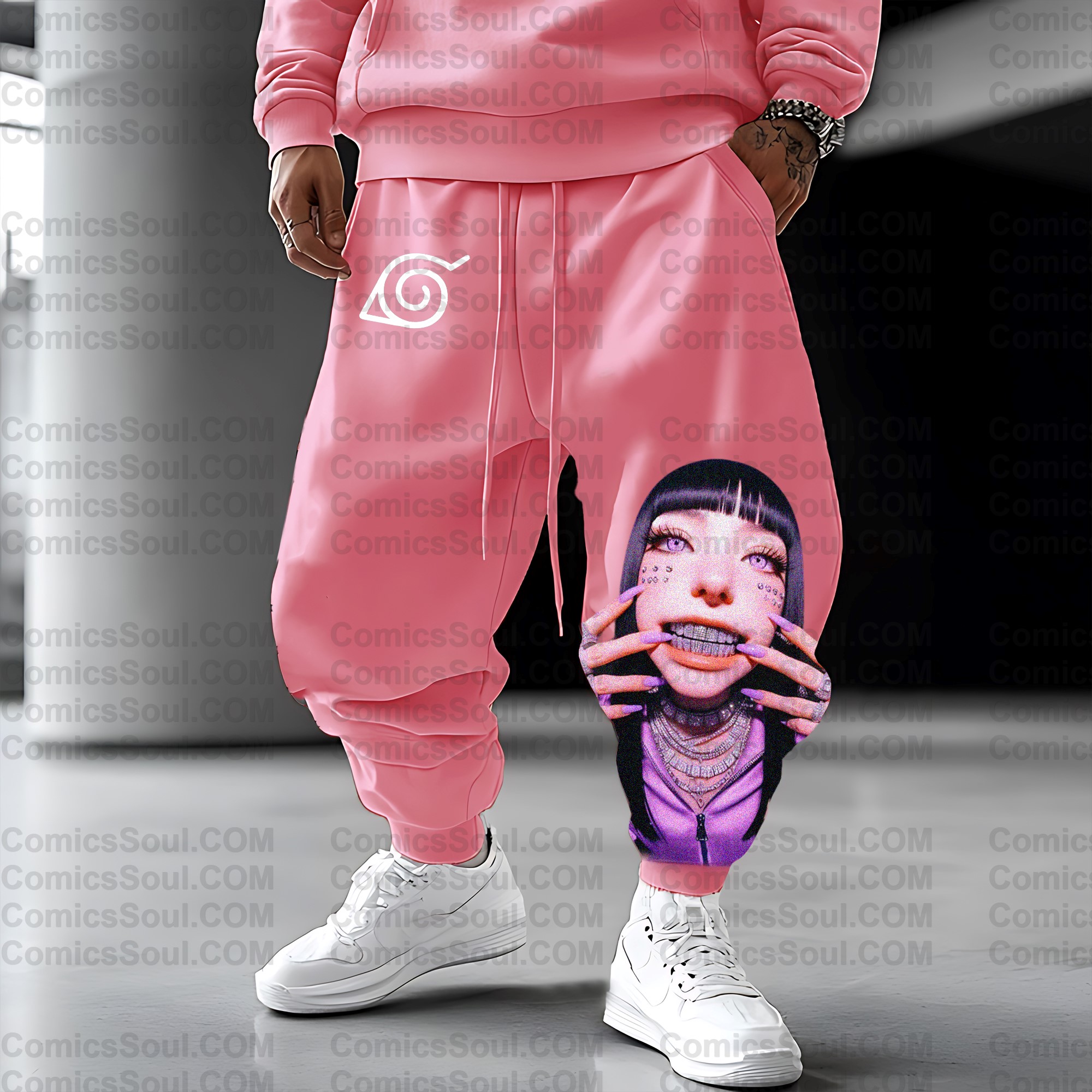Unisex Anime Inspired Vintage Plush Pants