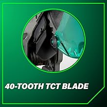 40-tooth TCT blade