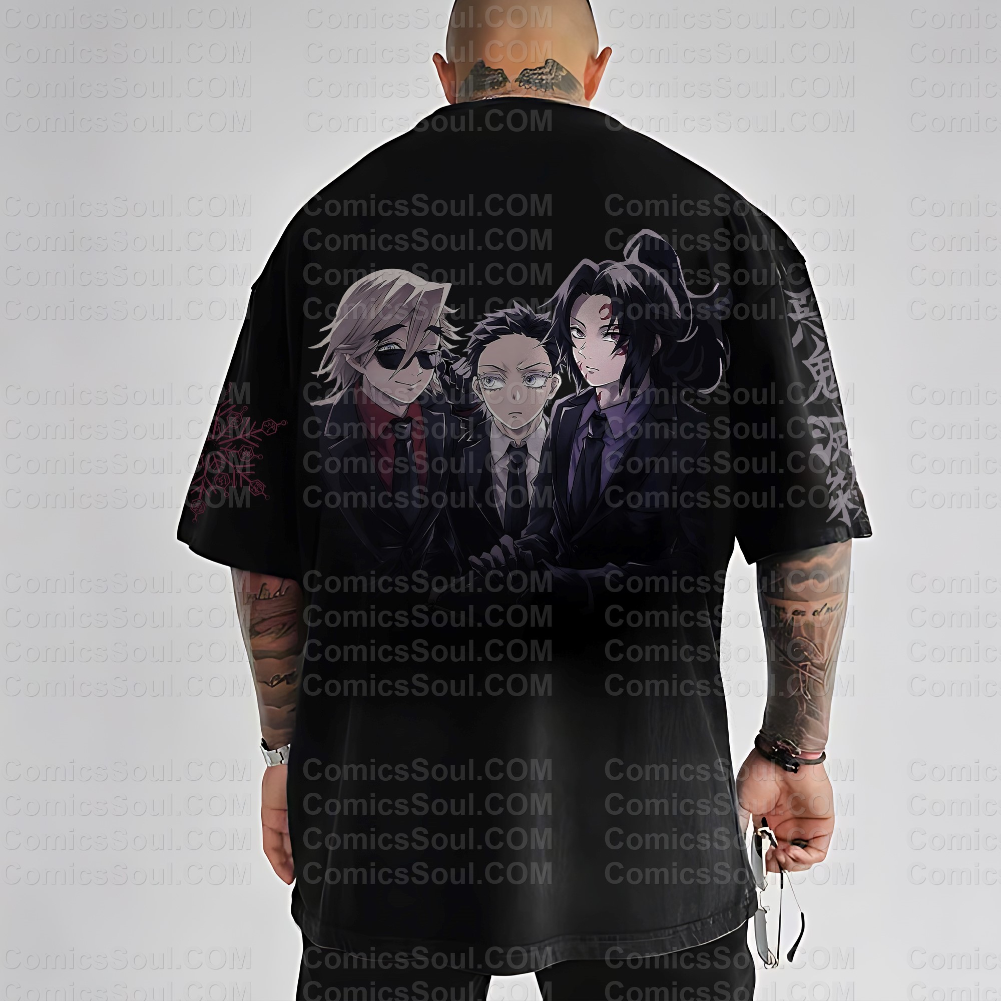 Unisex Anime Inspired Vintage T-Shirt| KNY