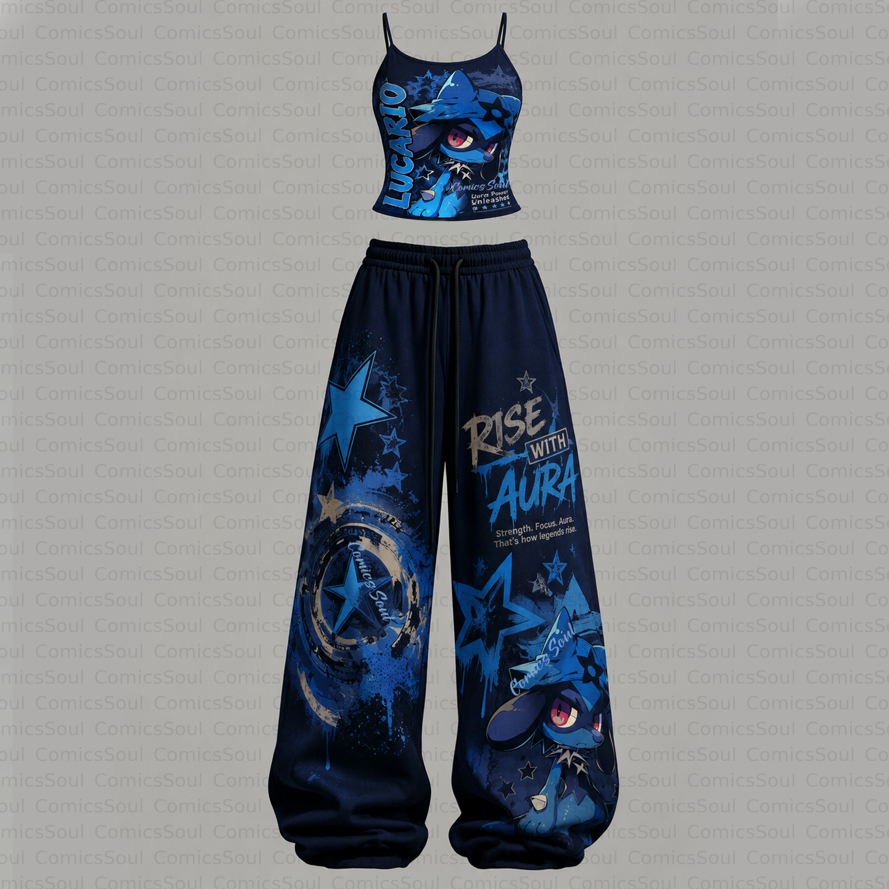 Pokémon Top & Elasticated Trousers Two-Piece Set