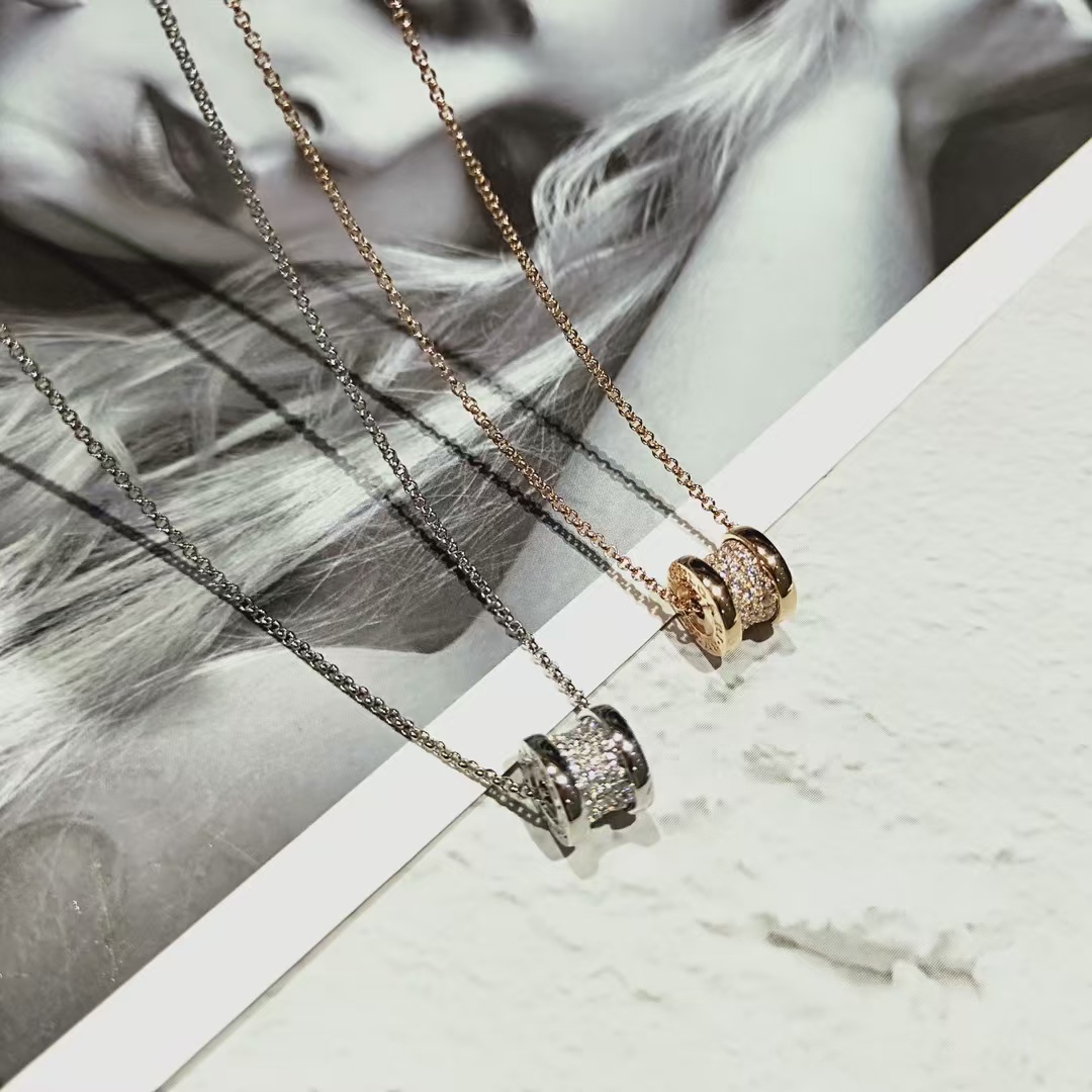 Bvlgari B.zero1 Necklace - Full Diamond - Original Replica Club