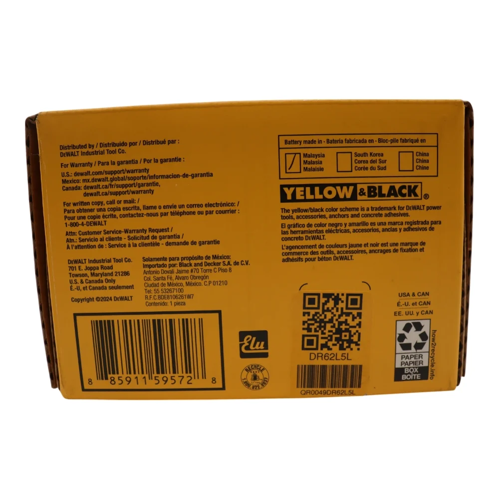 DEWALT Flexvolt 20V/60V Max 12.0Ah Battery (DCB612) - Image 9