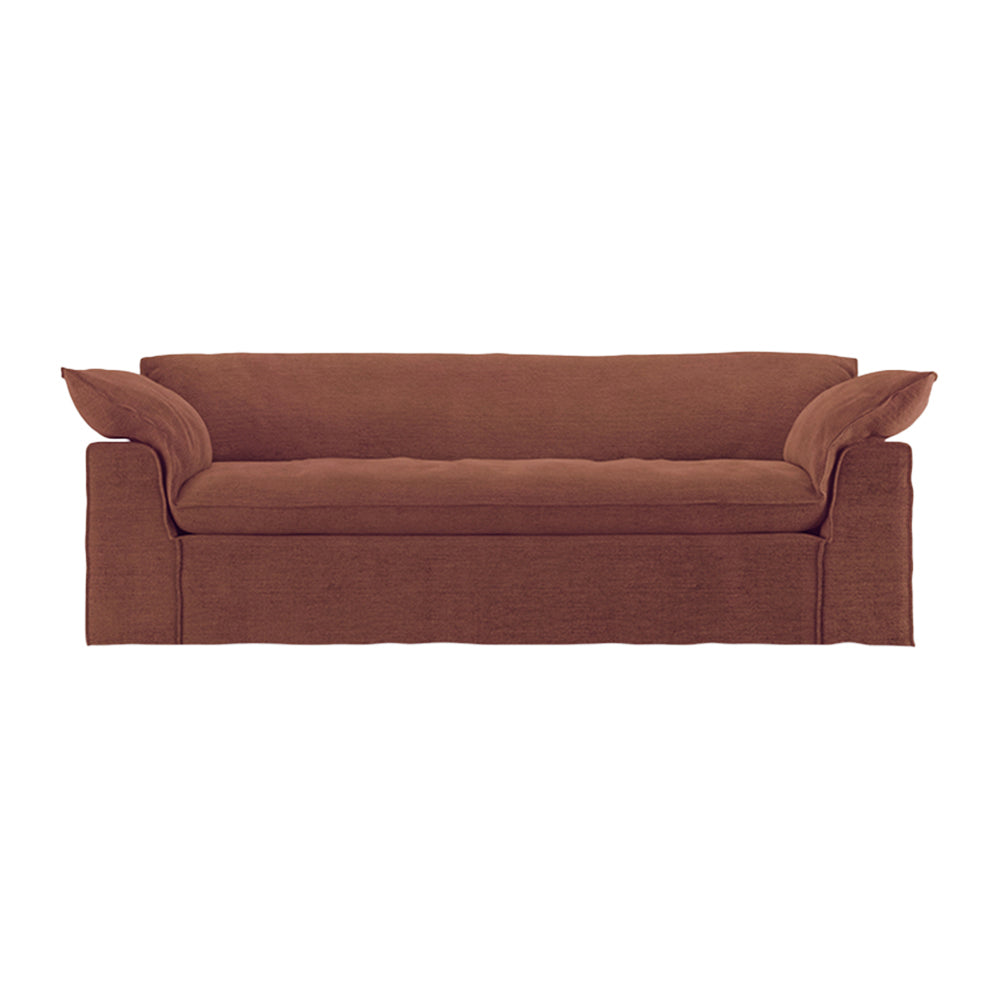 HKliving Nomad 3-zitsbank - Velvet - Magnolia