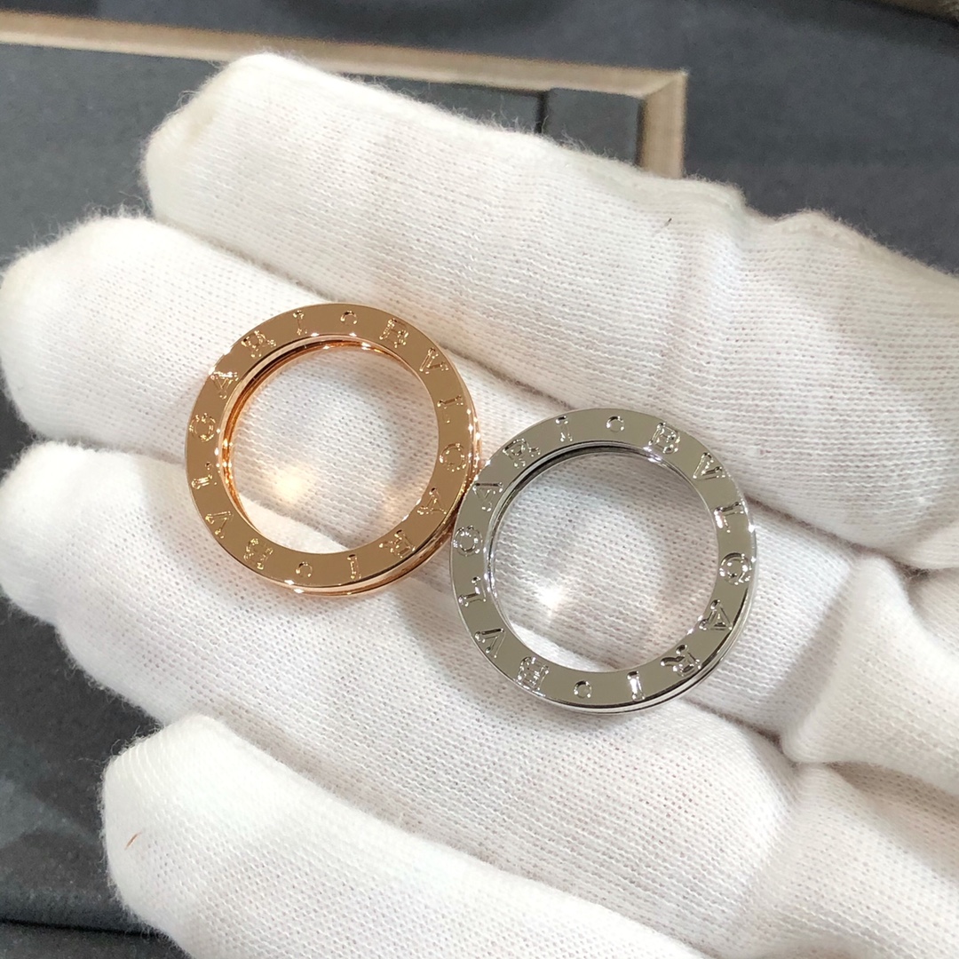 Bvlgari Diamond Paved One-band B.zero1 Ring - Original Replica Club