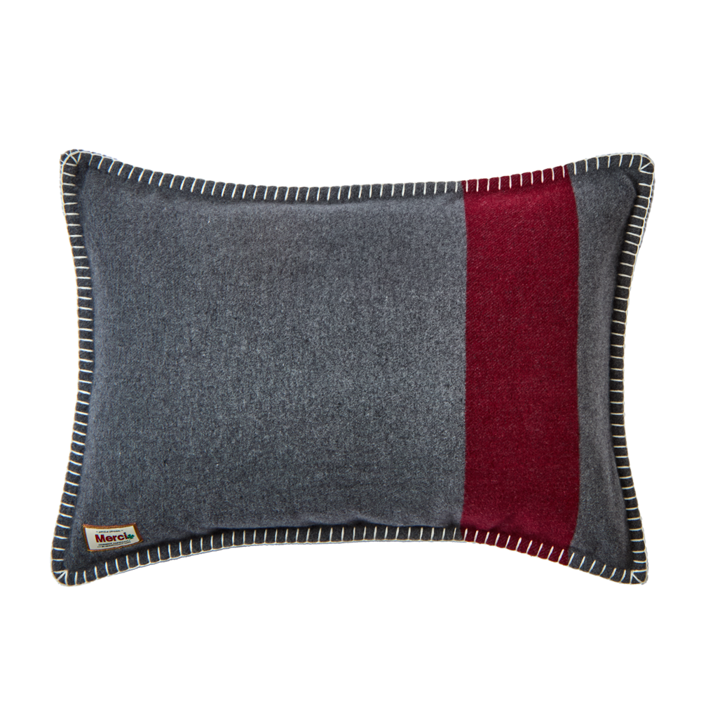 Coussin Merci - Gris