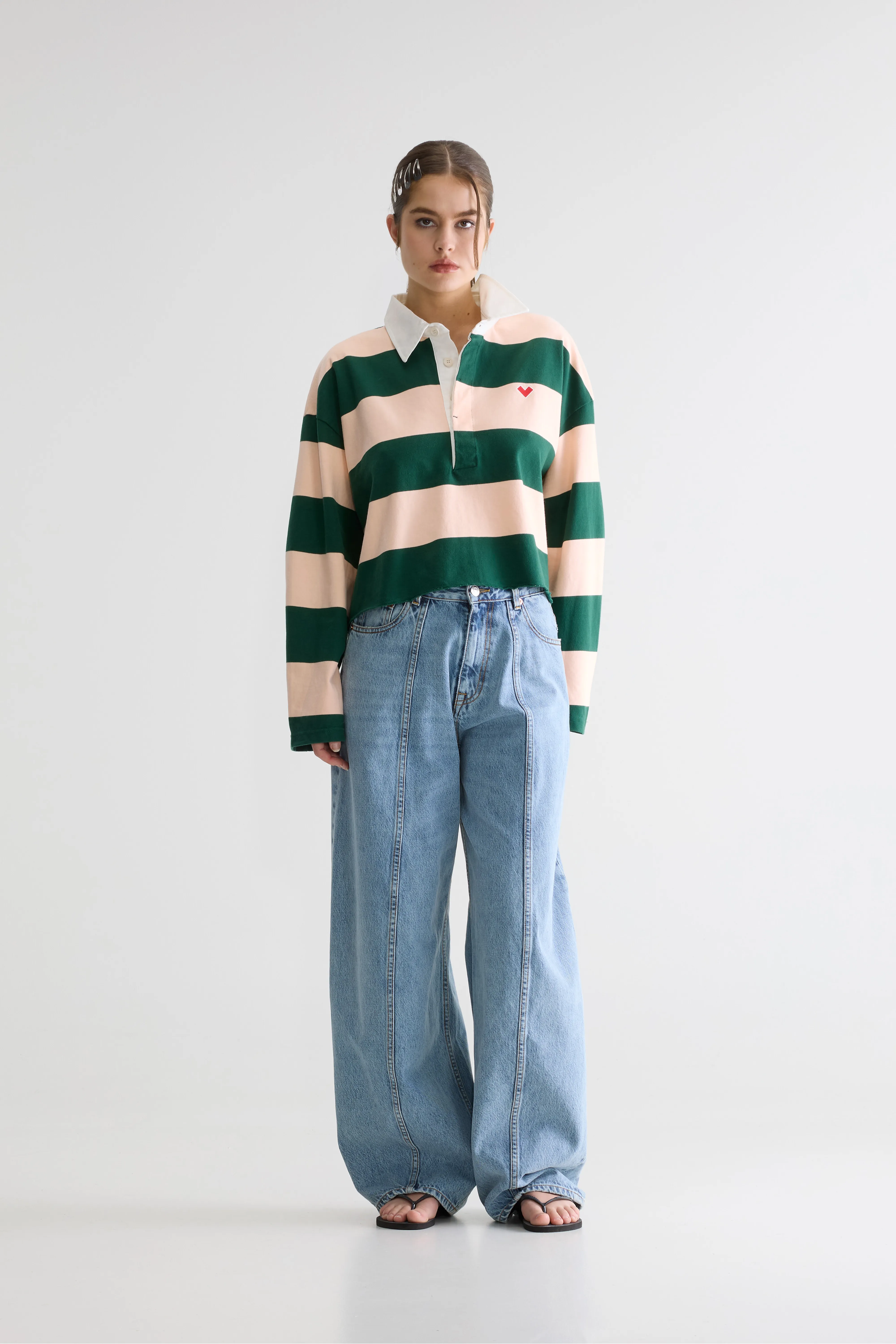 Bellerose Felito striped polo (261 / W / STRIPE B)