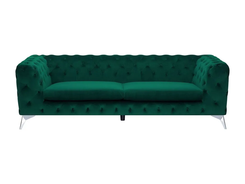 Sofá de terciopelo verde Banakdecoracion 23148XBHS