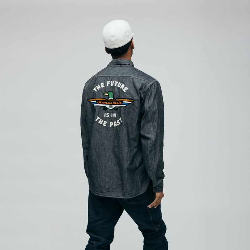 HUMAN MADE CHAMBRAY SHIRT