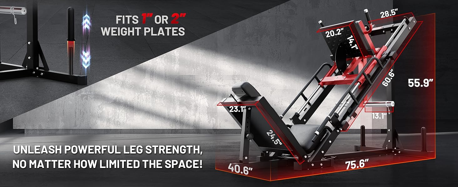 leg press hack squat machine