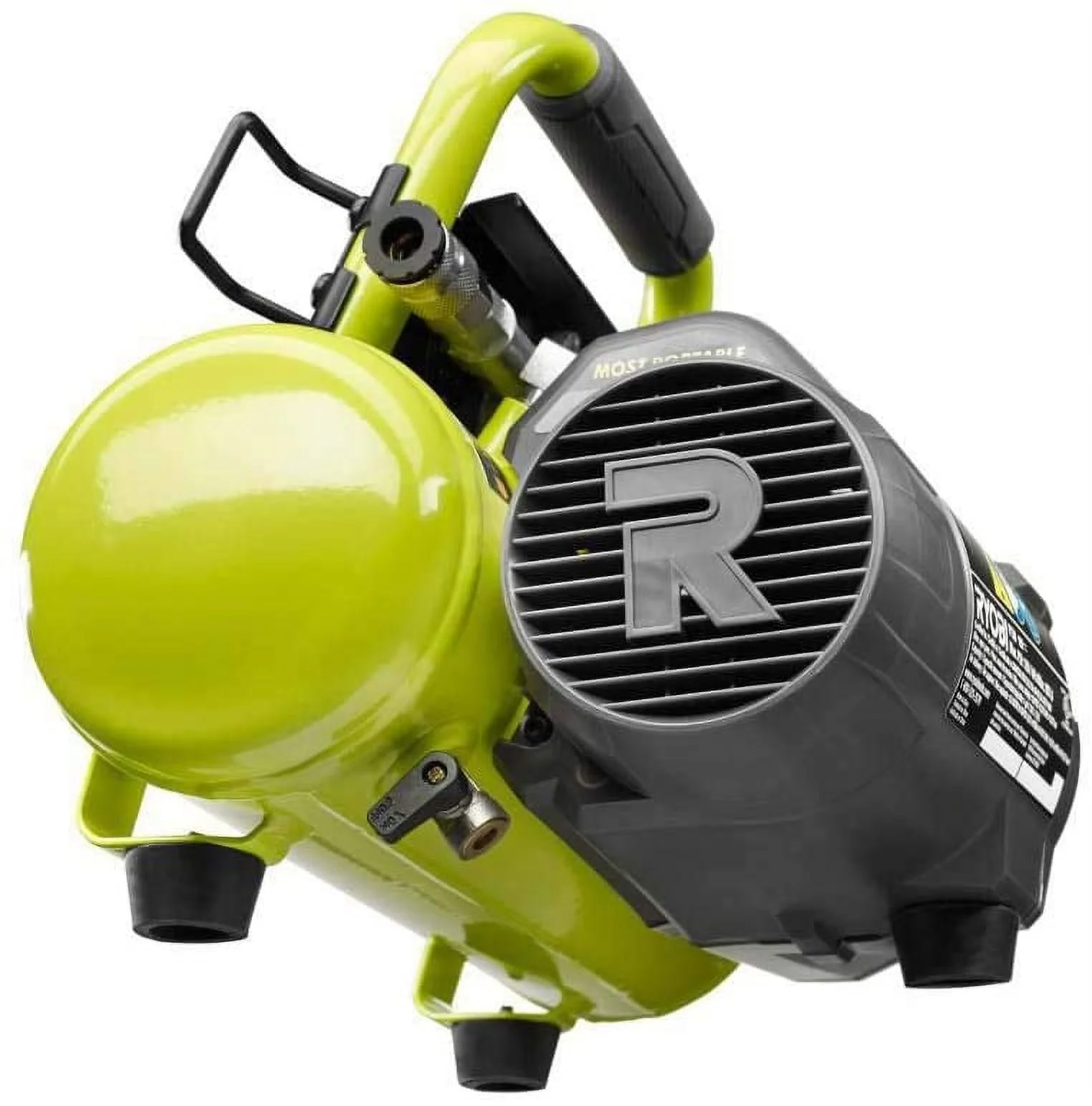 Ryobi 18-Volt ONE+ Cordless 1 Gal. Portable Air Compressor (Tool Only) - Image 4