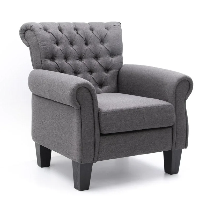Pellebant Contemporary Club Armchair - Stylish Accent Chair for Living Room