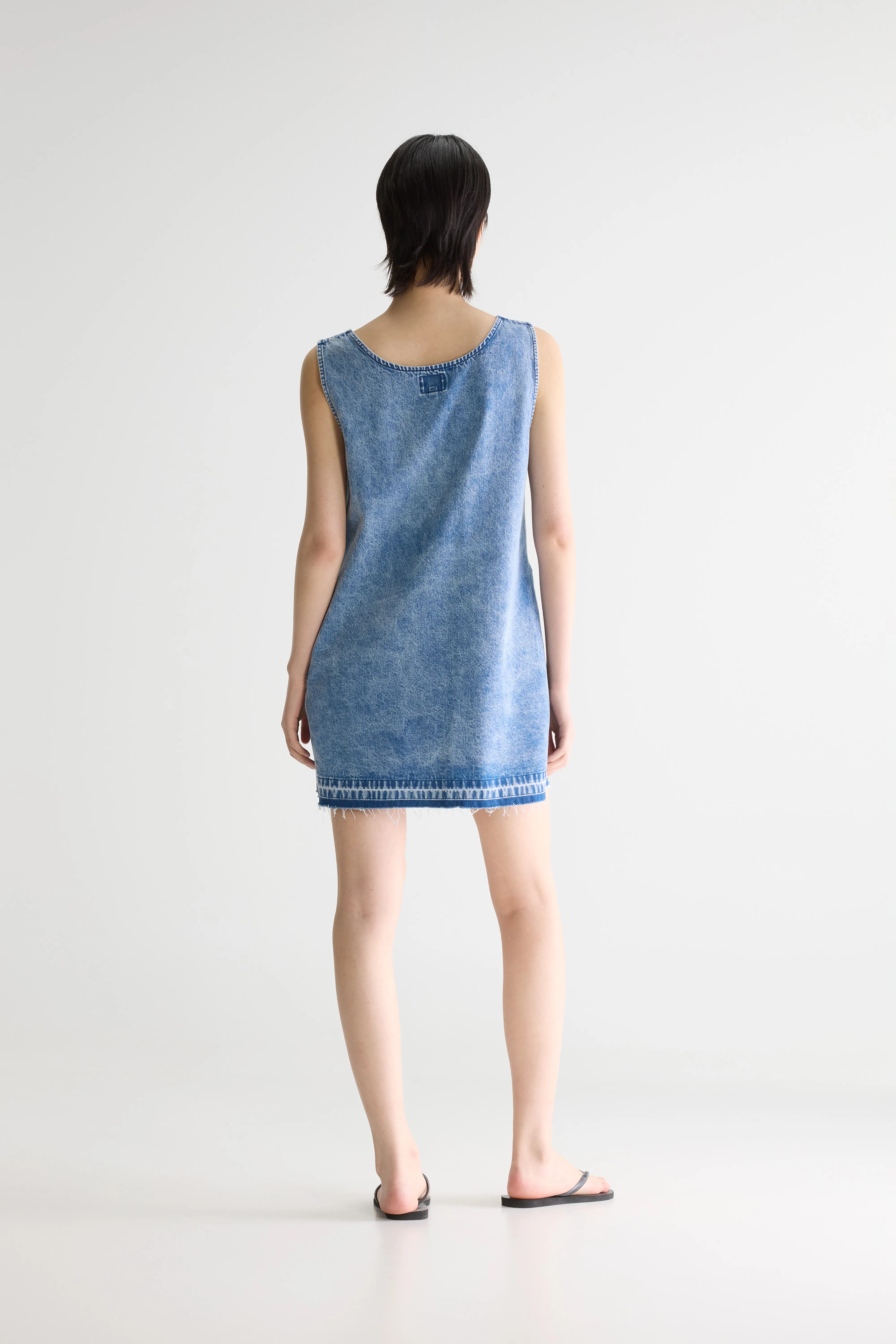 Bellerose Junie denim mini dress (261 / W / VNTG STONE WASH)